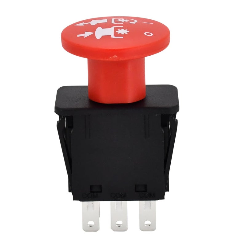 Chuuparts 10 AMP Upgrade Blade Clutch PTO Switch Compatible with Scag 483957 481687 Compatible with Ferris Snapper Simplicity 5022180 Murray 6201316MA 94927 430-798 532174651 Electric PTO Clutch - Image 2